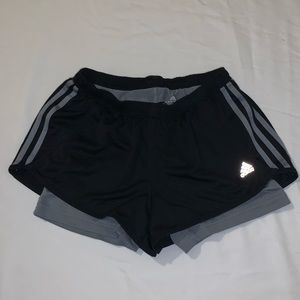 Adidas ClimaLite running shorts